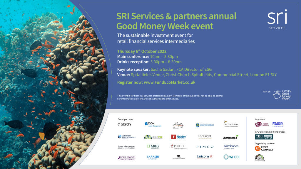 SRI Services and Partners annual event 6 October 2022