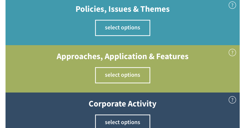 Fund EcoMarket filter options – annual update